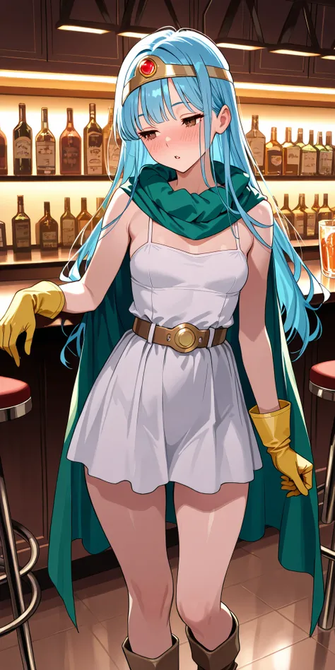 masterpiece、Inside the bar、a beautiful woman standing beside the building、beautiful eyes、puffy eyes 、Highest Quality, 超High Precision, (reality: 1.4),、Japanese、very beautiful、beautiful skin,(super real)、(High Precision)、(8k)、(very detailed)、(beautiful eyes...