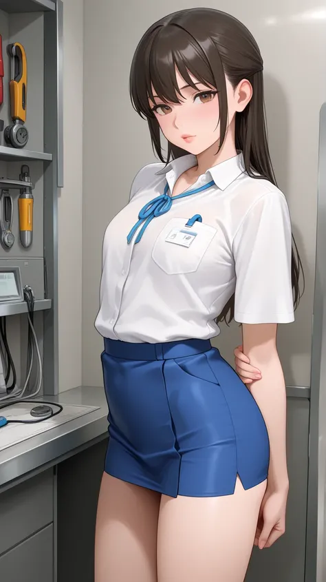 Electronic Fixing Girl