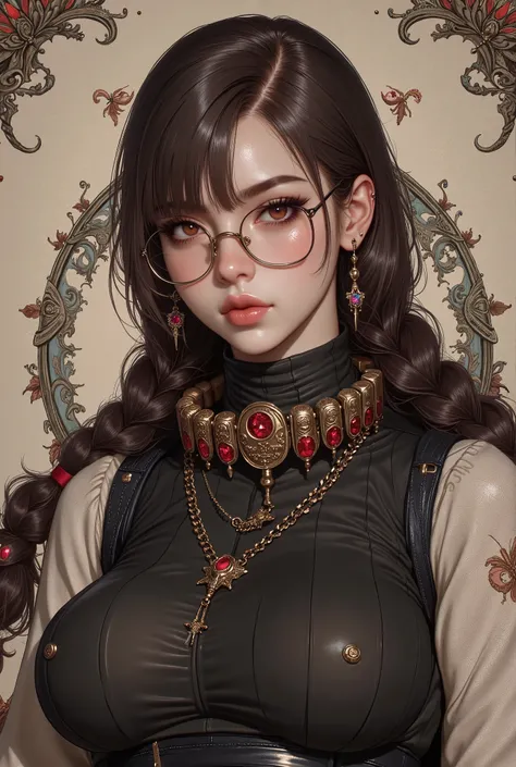 (  Highest Quality, best illustrations,high image quality:1.2), (Horror Fantasy:1.5), (ink and watercolor:1.5),(Ominous Scenery   :1.5),(A lot of dust rises:1.5),(  Dirt Track   :1.5),(wonderful:1.5),(masterpiece:1.5),  (Powerful figures:1.1、Big Breasts:1....