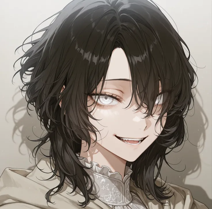 partially covered in shadow,(looking at viewer, portrait shot:1.22), (medium shot, three quarter shot:1.3), (sharp features, 1boy, 1girl:0.45), solo, masterpiece, best quality, amazing quality, very aesthetic, high resolution, ultra-detailed, (soft shadin...