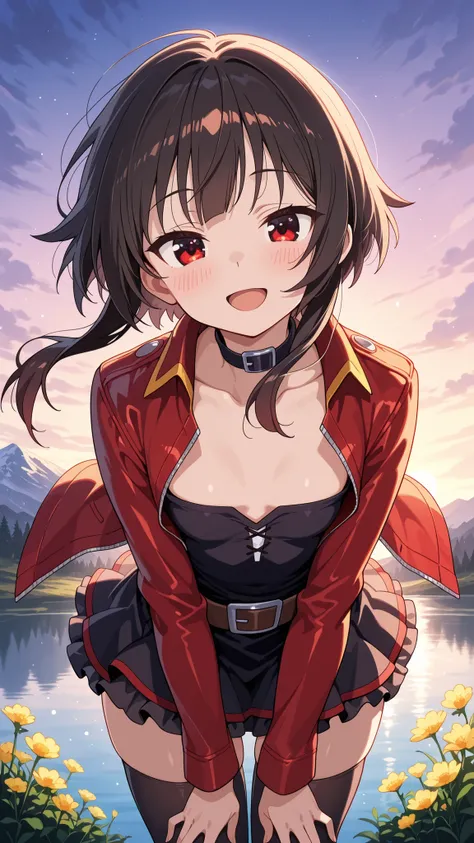 BREAK (masterpiece:1.2), best quality, high resolution, unity 8k wallpaper, (illustration:0.8), (beautiful detailed eyes:1.6),majestic alpine lake at sunrise, perfectly still water reflecting snow-covered mountains and pine forests, low mist drifting above...