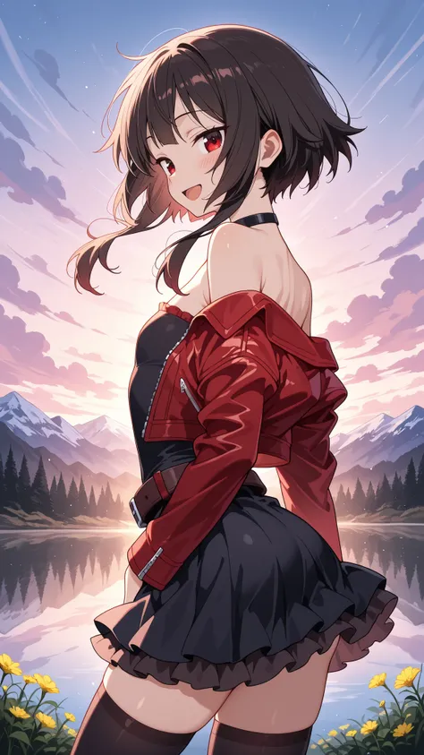 BREAK (masterpiece:1.2), best quality, high resolution, unity 8k wallpaper, (illustration:0.8), (beautiful detailed eyes:1.6),majestic alpine lake at sunrise, perfectly still water reflecting snow-covered mountains and pine forests, low mist drifting above...