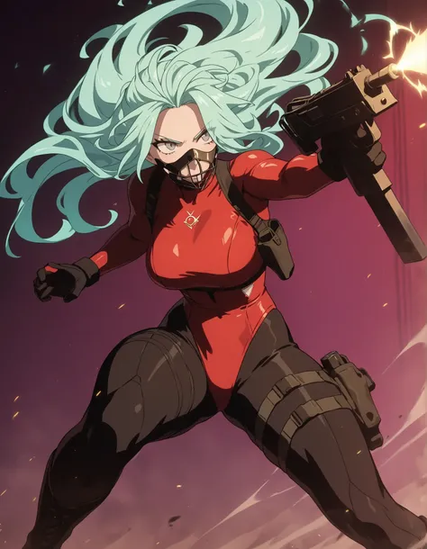 A masterpiece with highly detailed features, showcasing the best quality in 8K resolution. The focal point is a solo 28-year-old female with striking grey eyes and a beautifully detailed face. She has perfect hands with complete fingers, exhibiting flawles...