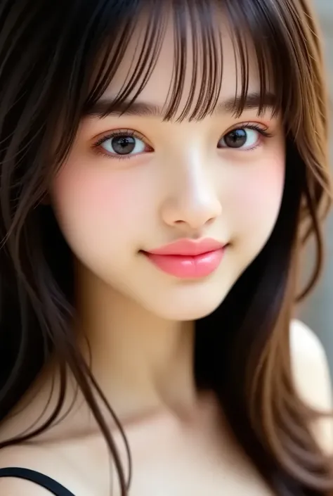 smile、Zoom in for a limited time with your face up、 beautiful faces、beautiful eyes、cute face