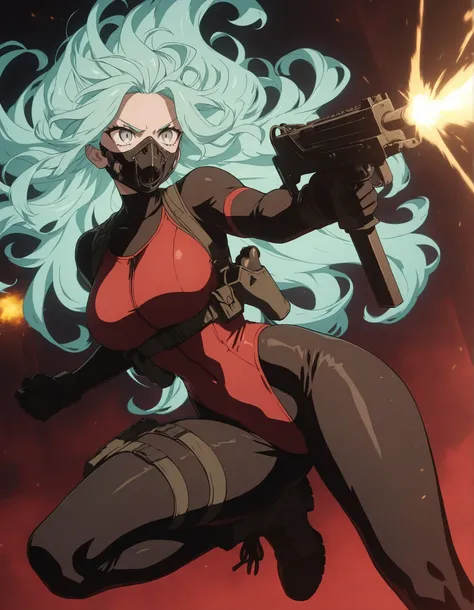 A masterpiece with highly detailed features, showcasing the best quality in 8K resolution. The focal point is a solo 28-year-old female with striking grey eyes and a beautifully detailed face. She has perfect hands, exhibiting flawless anatomy and proporti...