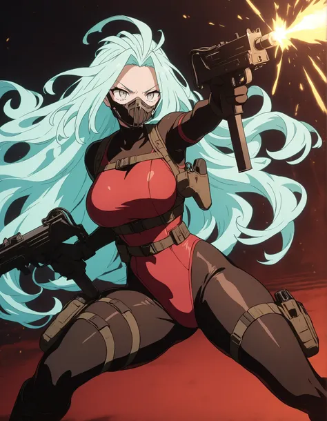 A masterpiece with highly detailed features, showcasing the best quality in 8K resolution. The focal point is a solo 28-year-old female with striking grey eyes and a beautifully detailed face. She has perfect hands, exhibiting flawless anatomy and proporti...