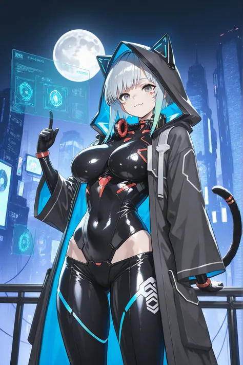 android,最high quality, masterpiece, Cartoon-like Production, anime style 、anatomically correct、dynamic pose、dynamic angle、、Super Detailed,high resolution,slender,high quality、,score_9、score_8_up、score_7_up、最high quality、 one girl(wizard、 androidガール 、cybe...