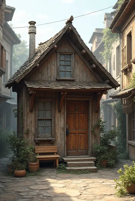 This is the smallest house in the town