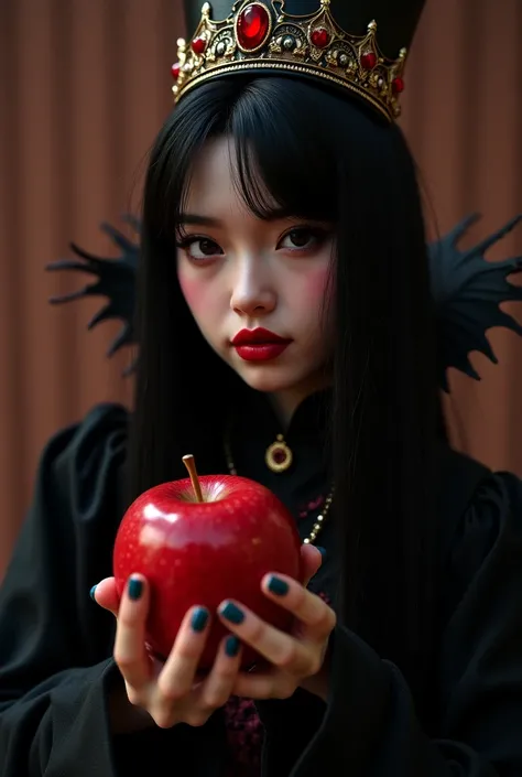 ((RAW photos)，Absurd，(Absurd分辨率))，masterpiece，Best quality，(Extremely Detailed 8k Unity CG Wallpaper)，(Most Best Illustration)，(best shadows)，Realistic lighting，beautiful and detailed brilliance，((21yo))，girl，longblackhair，Black Queen，accessories for girls...