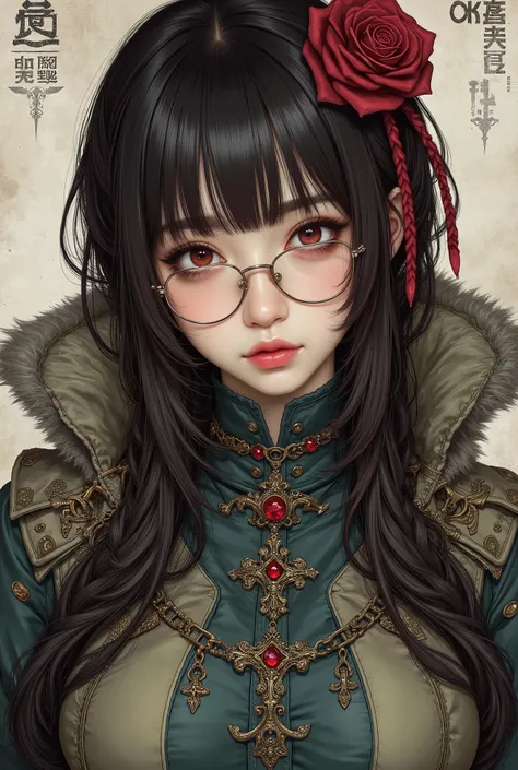 (  Highest Quality, best illustrations,high image quality:1.2), (Horror Fantasy:1.5), (ink and watercolor:1.5),(Ominous Scenery   :1.5),(A lot of dust rises:1.5),(  Dirt Track   :1.5),(wonderful:1.5),(masterpiece:1.5),  (Powerful figures:1.1、Big Breasts:1....