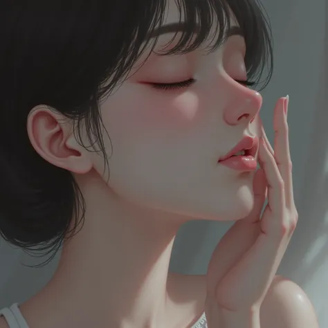 キス直前の女性の顔 v1.0