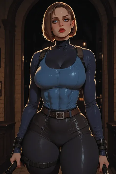 Jill Valentine doing Goth, uniforme MMA (UFC) 