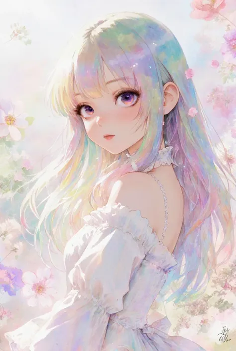 thick eyelashes anime style F1