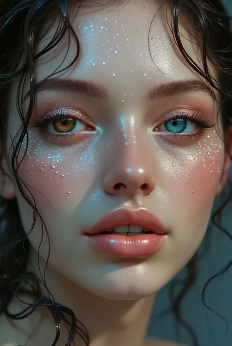 score_9, award-winning beauty editorial close-up, extreme close up, macro shot, Ultra realistic close-up portrait of a beautiful woman s face, photorealism, editorial high fashion magazine photography, shot with a Canon EOS R5 + RF 85mm f/1.2L lens, apert...