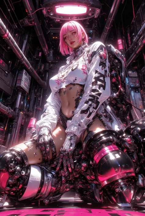 Important (spaceship, sparkles, old computer, electronics, main baords, cables, stockings, socks, very wide hips, thicc lower body):
Scene (giger style, alien spaceship pipe corridor, huge dildos, adult toys, mechanical sex toys):
Character Face (open mout...