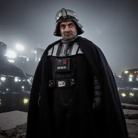 Star Wars, Vader with Rowan Atkinson head