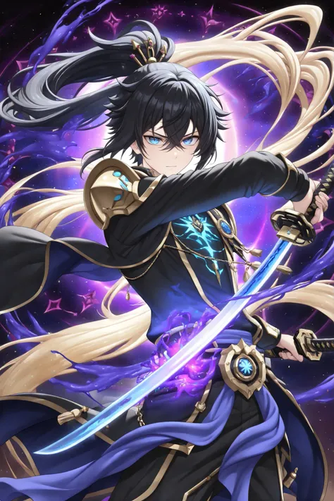 masterpiece, ultra highres, best quality, solo male, cinematic lighting, 8k CG render Main Character - Abaddon Noctis:
- ((1 MALE ONLY, ethereal beauty))
- ((extremely detailed face, 1.2))
- ((warm honey skin tone, natural))
- ((light golden undertones))
-...