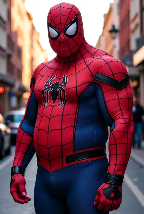 funny fat spiderman Flux.1 D