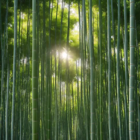 Bamboo forest_sdxl