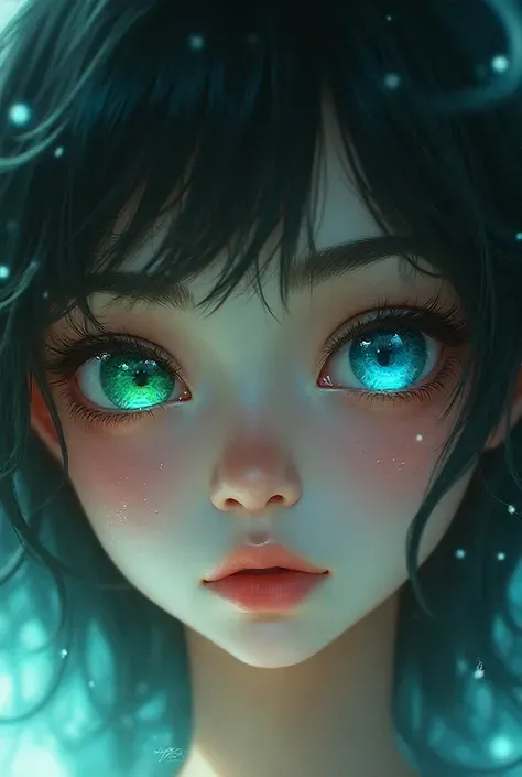 Wanita cantik terbang dengan sayapnya