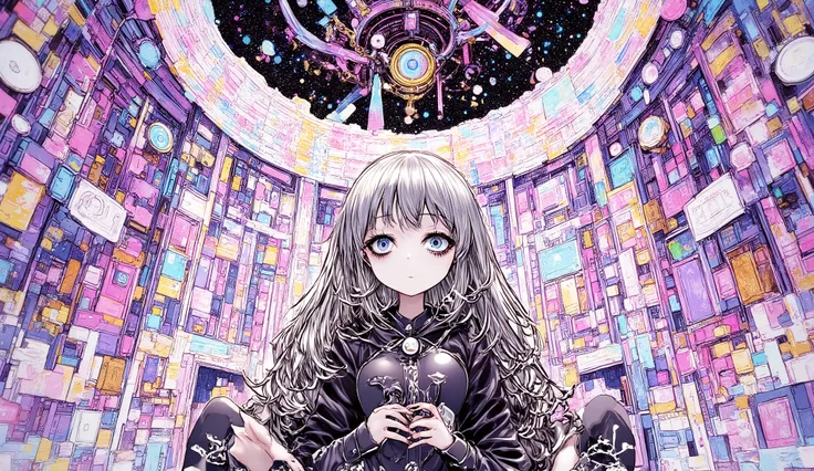 A high-energy Kawaii Metal track with a mix of cute, melodic female vocals and powerful death growls, blending J-pop sweetness with heavy metal intensity. Gothic and spooky atmosphere, inspired by haunted mansions, cursed tea parties, and creepy dolls. Fas...