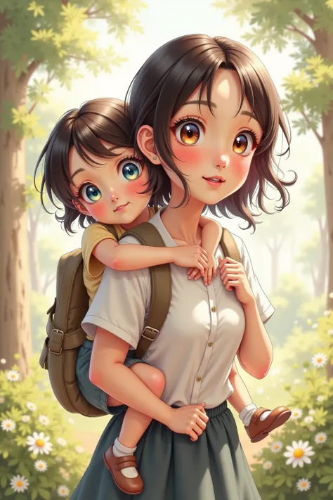 背中におんぶ＆抱っこ v1.0