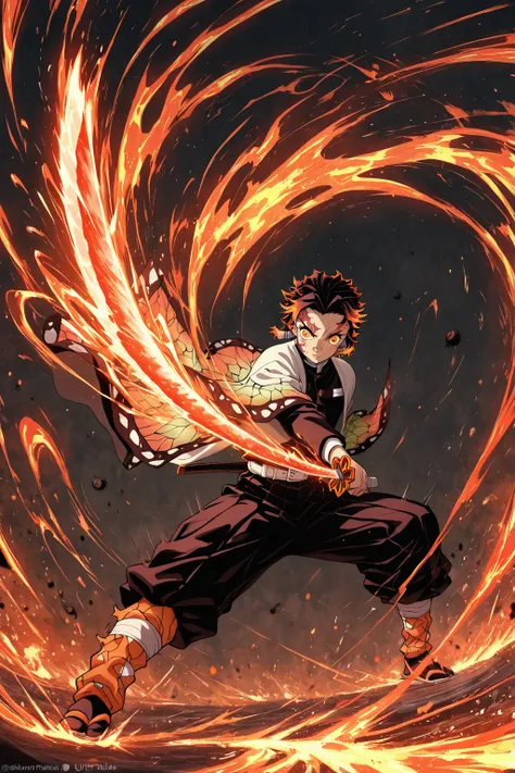 Demon Slayer attack effect (鬼滅の刃の攻撃エフェクト) | SDXL