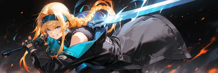 A short, solitary male character, a young teenager, about 5'7" tall, with a style and aura similar to Amiya from Arknights, but unmistakably masculine.
His face is exactly like that of Lloyd de Saloum from Tensei Shitara Dai Nana Ōji, with striking blue e...