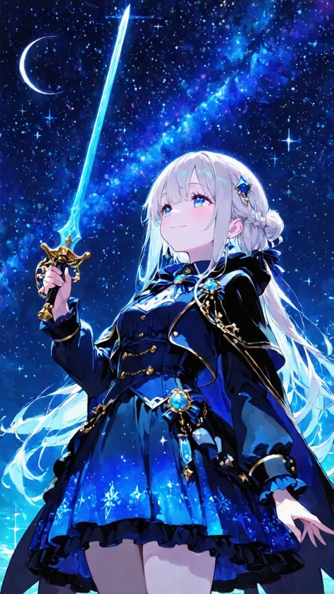 cute, 748cmstyle, (masterpiece:1.2, Highest Quality), (beautiful detailed eyes with a small sword:1.2), ((cute girl)), (very detailed CG, Super Detailed), (Extremely Detailed and Beautiful:1.1), (perfect detail:1.1), cinematic lighting, charming phantom th...