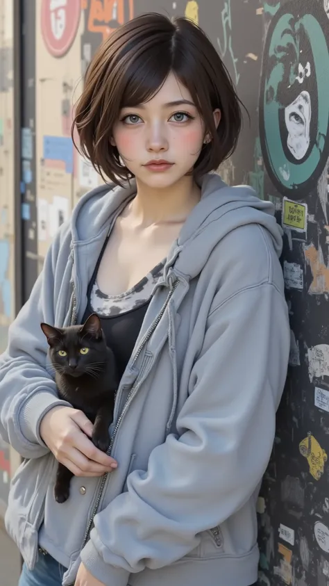 yuki_uchida,Comic book illustration,Illustration. Super Realistic, Hyper Details, detailed clothing, Detailed Foreground, detailed lighting, hyperrealism, anatomically accurate, Curvaceous woman, Dynamic Poses, mature woman. an ultra-realistic half-length ...