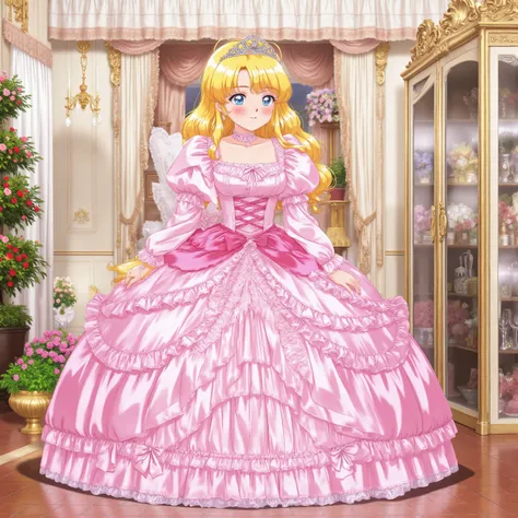 masterpiece, so beautiful, (anime着色, anime), OFFICIAL ART, illustration, ((90年代animeスタイル:1.0)),
1girl, masterpiece, Highest Quality, silly, OFFICIAL ART, official style, Cute Princess, ((12 years old,smaller,full body, Distant Scenery:1.0)),she's laughing,...