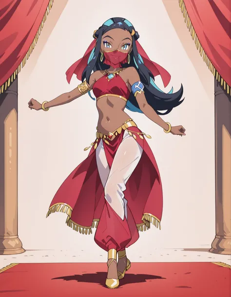 (1girl:1 . 5) , (Seul:1 . 5) , score_9 , score_8_haut , score_7_haut , source_anime , Official work  , ultra-detailed , masterpiece , best quality , high resolution , beaux yeux , detailed eyes , Detailed face , beautiful detailed eyes ,Pokemon Sword&Shiel...