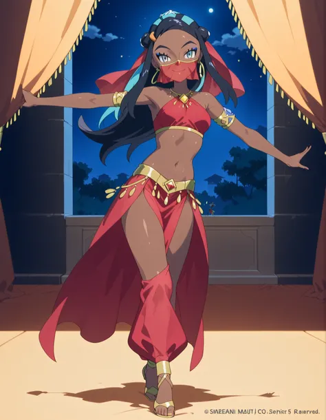 (1girl:1 . 5) , (Seul:1 . 5) , score_9 , score_8_haut , score_7_haut , source_anime , Official work , ultra-detailed , masterpiece , best quality , high resolution , beaux yeux , detailed eyes , Detailed face , beautiful detailed eyes ,Pokemon Sword&Shiel...