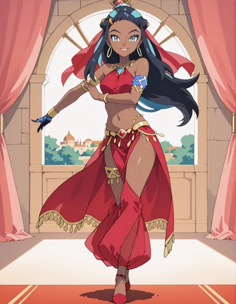 (1girl:1 . 5) , (Seul:1 . 5) , score_9 , score_8_haut , score_7_haut , source_anime , Official work , ultra-detailed , masterpiece , best quality , high resolution , beaux yeux , detailed eyes , Detailed face , beautiful detailed eyes ,Pokemon Sword&Shiel...