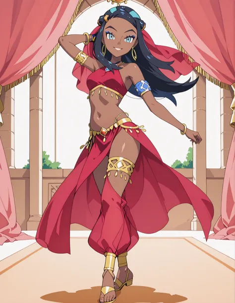 (1girl:1 . 5) , (Seul:1 . 5) , score_9 , score_8_haut , score_7_haut , source_anime , Official work , ultra-detailed , masterpiece , best quality , high resolution , beaux yeux , detailed eyes , Detailed face , beautiful detailed eyes ,Pokemon Sword&Shiel...