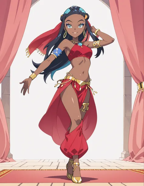 (1girl:1 . 5) , (Seul:1 . 5) , score_9 , score_8_haut , score_7_haut , source_anime , Official work , ultra-detailed , masterpiece , best quality , high resolution , beaux yeux , detailed eyes , Detailed face , beautiful detailed eyes ,Pokemon Sword&Shiel...