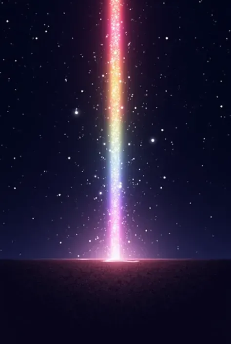 the sky sparkled mysteriously,。All of a sudden,the sky and the earth changed。and the original dark night was illuminated by bright lights。

A colorful column of colorful light fell from the sky,slowly approached the ground。just as the column of light was a...