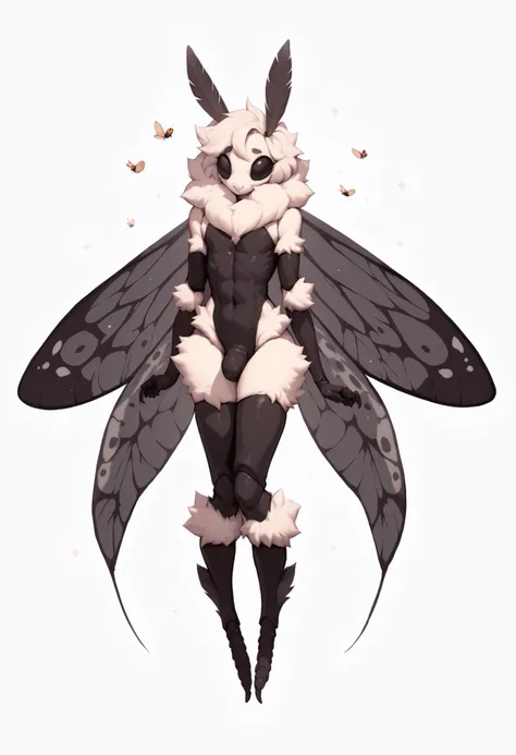anime, masterpiece, best quality, femboy, highres, 1boy, male, femboy, bug insect, insectoid, moth, fuzzy, anthro, insect, arthropod, boots