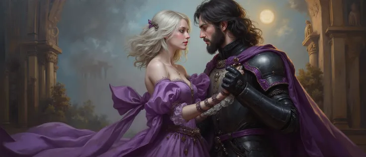 Epic oil painting, baroque rococo renaissance surrealism impasto oil painting with Rembrandt lighting. post apocalypse, студия мегаEpic oil painting, 16 thousand,  (masterpiece, best quality, ultra-detailed, resolution 8k),
I want to create with long and s...