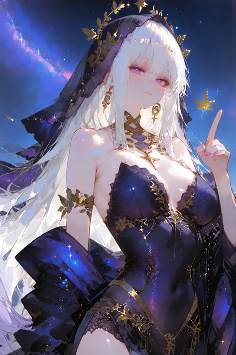 melkor_style,Outstanding Works,Slightly realistic, Excellent quality, is very beautiful, 超High Resolution, High Resolution,anime style.Mi Piázo: 1.2 A bold colour palette, dynamic layering, with a hint of watercolour.The girl stands like a celestial vision...