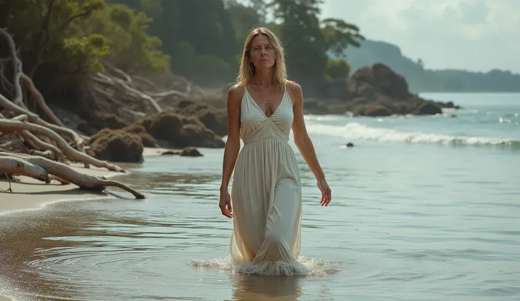 elderly woman,Görsel Promptu: ((RAW Photo)), masterpiece, best quality, (Extremely detailed 8k cinematic film still), ((Natural full body shot)), a stunning woman with the ((mature, wise face of HeatherFlux, 60 years old)) and an ((impossibly statuesque bo...