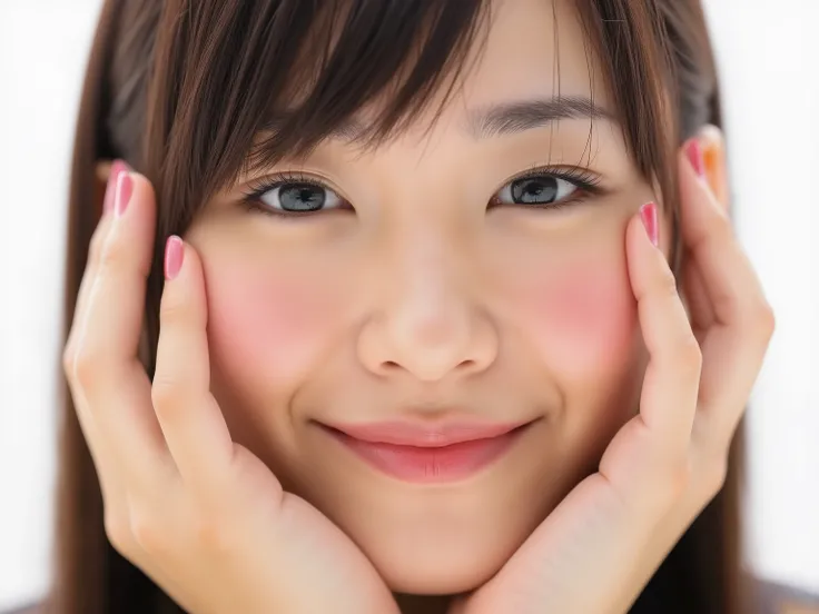 (Refined from an old photo, recreated in a modern, ultra high-quality photorealistic style),
Ultra photorealistic close-up portrait of a beautiful Japanese woman,
upper-body shot, wearing a black outfit (completely out of frame, not visible),
shoulders ...