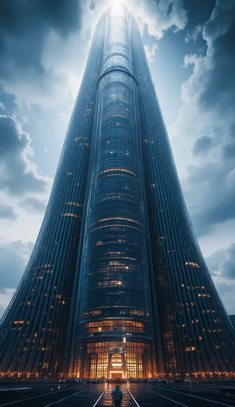 (Highest Quality:1.5),(a giant skyscraper that can reach space:1.5),a skyscraper bigger than a mountain. Fuji山よりも高く空に届く超高層ビル. Fuji,(20 km tall skyscraper:1.5),(orbital elevator:1.5),(a huge building that reaches into space:1.5),(A supermassive structure ma...