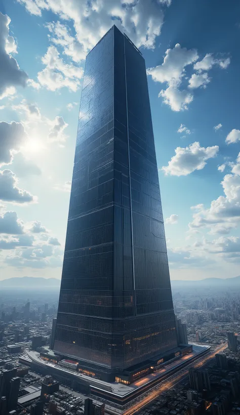 (Highest Quality:1.5),(a giant skyscraper that can reach space:1.5),a skyscraper bigger than a mountain. Fuji山よりも高く空に届く超高層ビル. Fuji,(20 km tall skyscraper:1.5),(orbital elevator:1.5),(a huge building that reaches into space:1.5),(A supermassive structure ma...