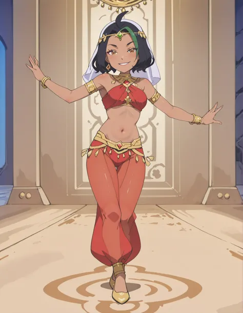 (1girl:1 . 5) , (Seul:1 . 5) , score_9 , score_8_haut , score_7_haut , source_anime , Official work , ultra-detailed , masterpiece , best quality , high resolution , beaux yeux , detailed eyes , Detailed face , beautiful detailed eyes ,Pokemon Horizons, N...