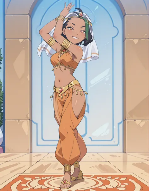 (1girl:1 . 5) , (Seul:1 . 5) , score_9 , score_8_haut , score_7_haut , source_anime , Official work , ultra-detailed , masterpiece , best quality , high resolution , beaux yeux , detailed eyes , Detailed face , beautiful detailed eyes ,Pokemon Horizons, N...