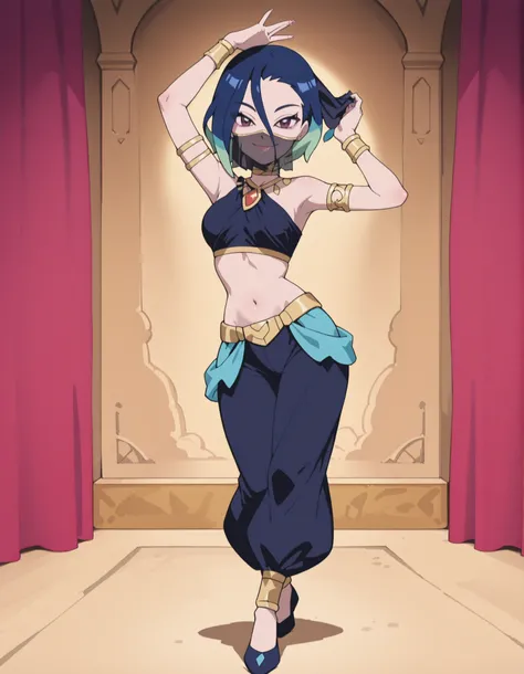 (1girl:1 . 5) , (Seul:1 . 5) , score_9 , score_8_haut , score_7_haut , source_anime , Official work  , ultra-detailed , masterpiece , best quality , high resolution , beaux yeux , detailed eyes , Detailed face , beautiful detailed eyes ,Pokemon Horizons, P...