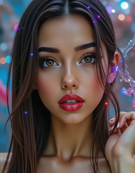 [Style: "masterpiece, realistic (photorealistic Realism), ultra-detailed, Ultra high resolution"](Key Directive: - ("The priority is the anatomical accuracy and texture of the materials" - "Ultra-sharp human eyes with biological accuracy") {hyper realistic...