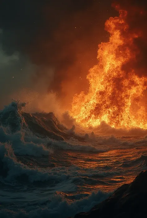 You wake up while still asleep in the open, hearing your family's screams. You try to rush in to save them, but the fire strikes like a mighty barrier, or you are pulled backward with the force of a wave.