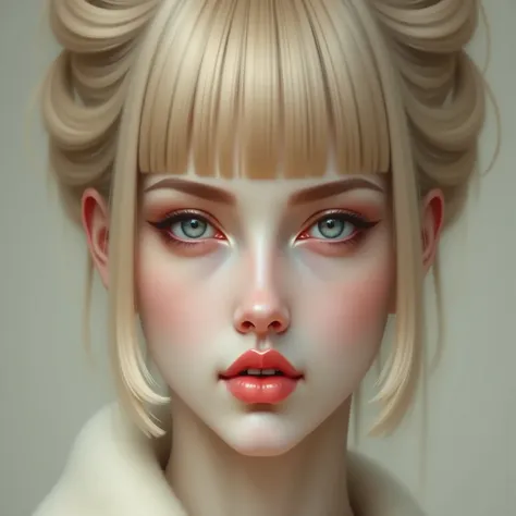 ブロンド前髪の女性 v1.0